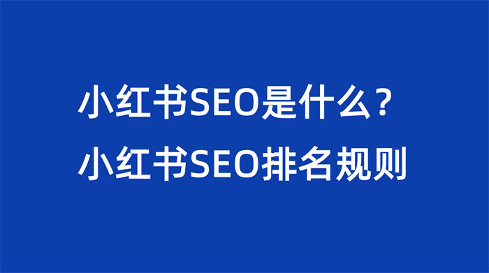 小红书seo是什么意思（小红书SEO排名优化）