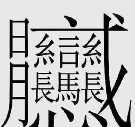 笔画最怪异的字1亿画念什么（世界上最难写的字有几画）-第7张图片-飞扬号